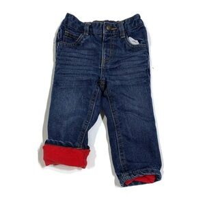 GEORGE baby boy’s 6-12M warm fleece lined winter jeans